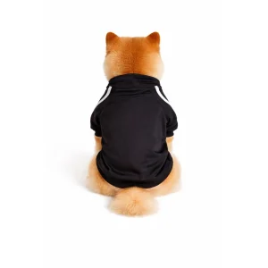Felpa nera The Dog Face - personalizzata con il nome del cane - da 4 a 35kg