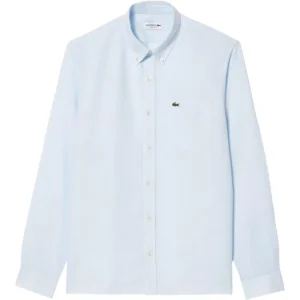 Lacoste Camicia di lino Uomo